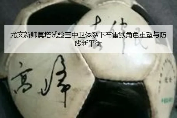 尤文新帅莫塔试验三中卫体系下布雷默角色重塑与防线新平衡